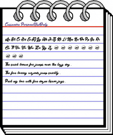 Cassandre_PersonalUseOnly Regular animated font preview Cassandre_PersonalUseOnly Regular animated font preview
