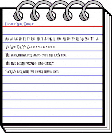 Castile inline grunge Regular animated font preview Castile inline grunge Regular animated font preview