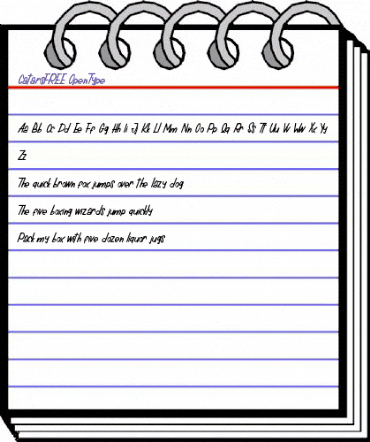 Catars FREE Regular animated font preview Catars FREE Regular animated font preview