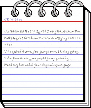CB Wispy Regular animated font preview CB Wispy Regular animated font preview