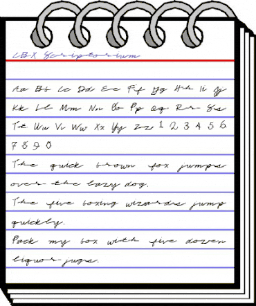CBX-Scriptorium Regular animated font preview CBX-Scriptorium Regular animated font preview