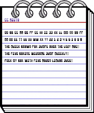 CC Disto Regular animated font preview CC Disto Regular animated font preview