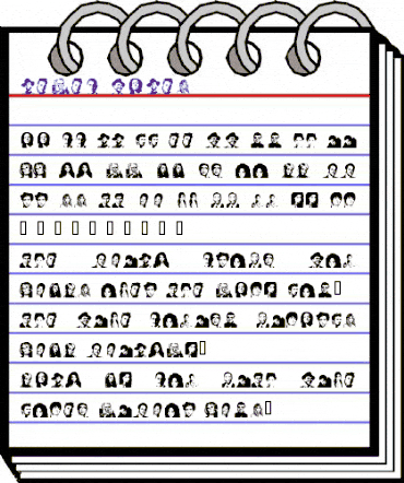 Celeb Faces Regular animated font preview Celeb Faces Regular animated font preview