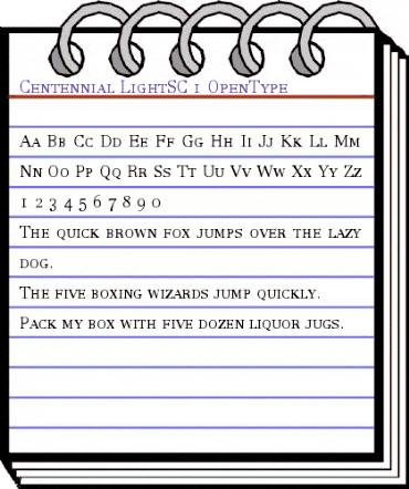 Centennial Regular animated font preview Centennial Regular animated font preview