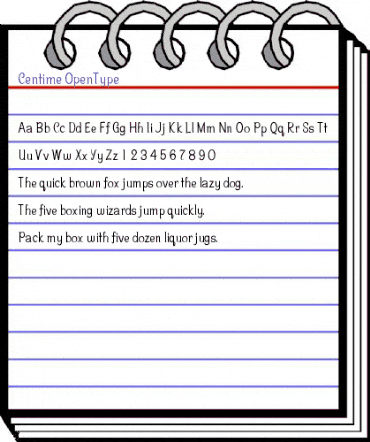 Centime Regular animated font preview Centime Regular animated font preview