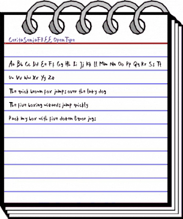 Cerita Senja FREE Regular animated font preview Cerita Senja FREE Regular animated font preview