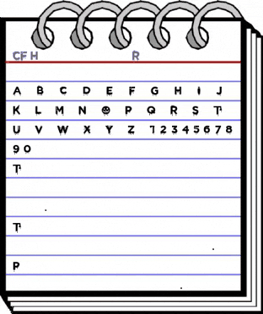 CF Halloween Regular animated font preview