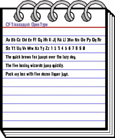 CFT masapunk Regular animated font preview CFT masapunk Regular animated font preview