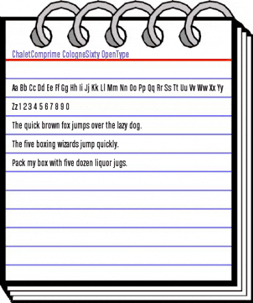 ChaletComprime-CologneSixty Regular animated font preview ChaletComprime-CologneSixty Regular animated font preview