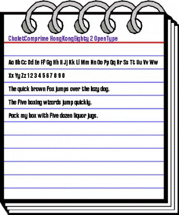 ChaletComprime HongKongEighty animated font preview ChaletComprime HongKongEighty animated font preview