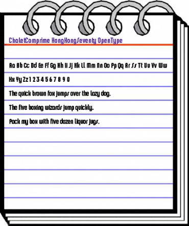 ChaletComprime-HongKongSeventy Regular animated font preview ChaletComprime-HongKongSeventy Regular animated font preview