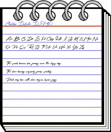 Chalifor Dalsatic VEKTOR Regular animated font preview