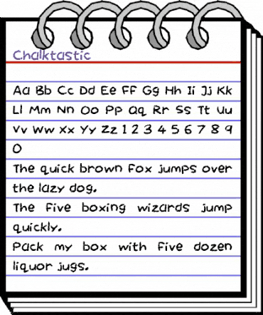 Chalktastic Regular animated font preview Chalktastic Regular animated font preview