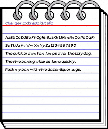 Charger ExBdIt animated font preview Charger ExBdIt animated font preview