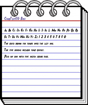 CharkText116 Bold animated font preview CharkText116 Bold animated font preview