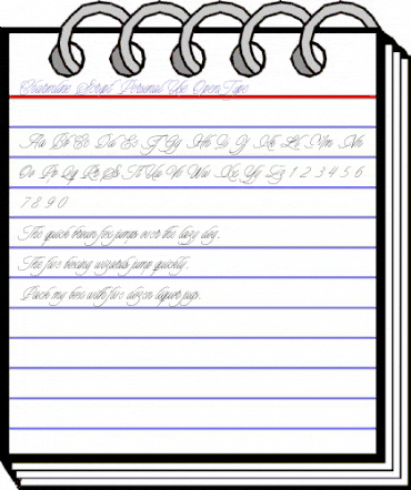 Charmline Script Personal Use Regular animated font preview Charmline Script Personal Use Regular animated font preview