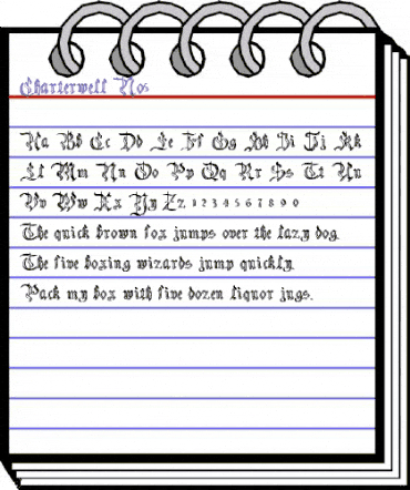 Charterwell No5 Regular animated font preview Charterwell No5 Regular animated font preview