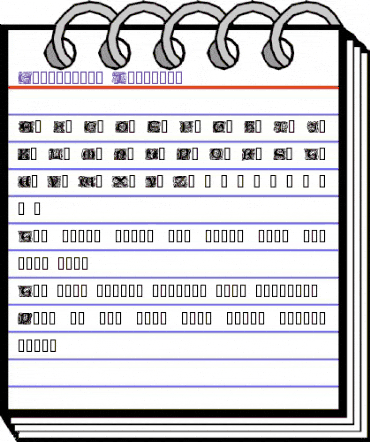 Chaucerian Initials Regular animated font preview Chaucerian Initials Regular animated font preview