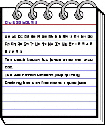 ChAUde-SoUriE Regular animated font preview ChAUde-SoUriE Regular animated font preview