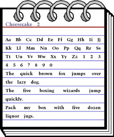 Cheesecake 2 Regular animated font preview Cheesecake 2 Regular animated font preview