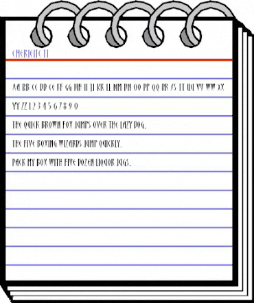 CherieITC TT Regular animated font preview CherieITC TT Regular animated font preview