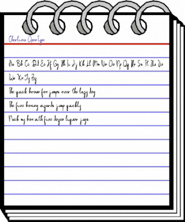 Cherlina Regular animated font preview Cherlina Regular animated font preview