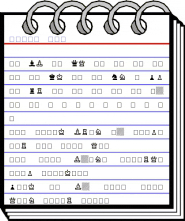 Chess SSi Regular animated font preview