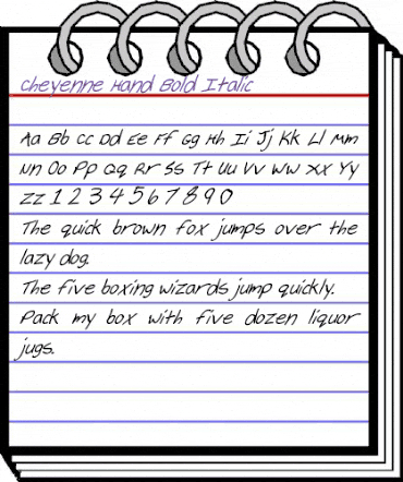Cheyenne Hand Bold Italic Bold Italic animated font preview Cheyenne Hand Bold Italic Bold Italic animated font preview