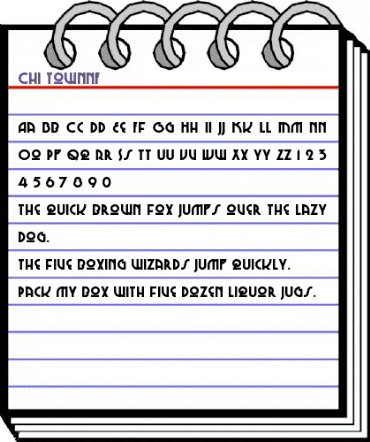 ChiTown NF Regular animated font preview ChiTown NF Regular animated font preview