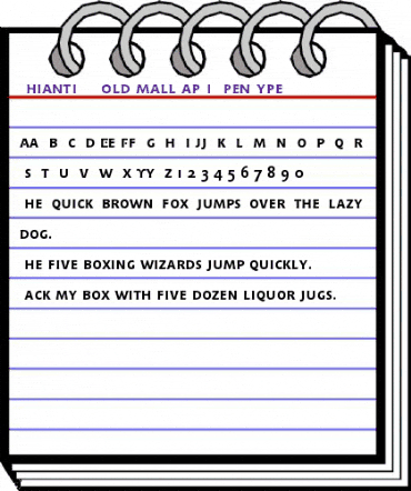 Bitstream Chianti Bold Small Cap animated font preview Bitstream Chianti Bold Small Cap animated font preview