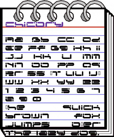 Chicory Regular animated font preview Chicory Regular animated font preview