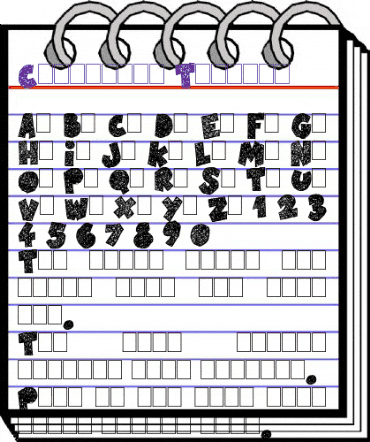 Children's Theater Regular animated font preview Children's Theater Regular animated font preview