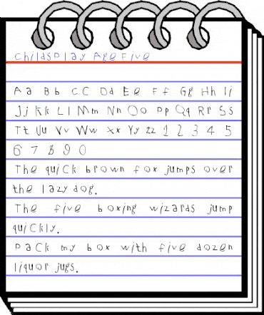 ChildsPlay Medium animated font preview ChildsPlay Medium animated font preview