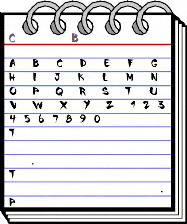 Chinela Brush Regular animated font preview