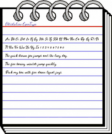 Christaline Regular animated font preview Christaline Regular animated font preview