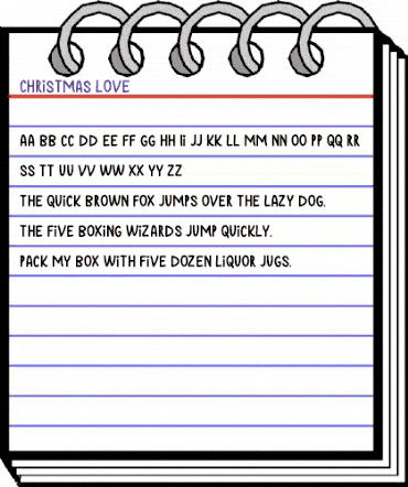 Christmas Love Regular animated font preview Christmas Love Regular animated font preview