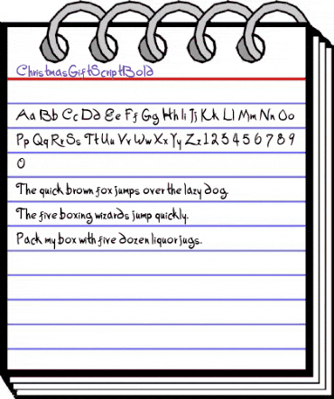 Christmas Regular animated font preview Christmas Regular animated font preview