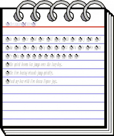 ChristmasKitty2 Regular animated font preview ChristmasKitty2 Regular animated font preview