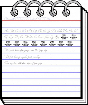 Chrysante PERSONAL USE Thin animated font preview Chrysante PERSONAL USE Thin animated font preview