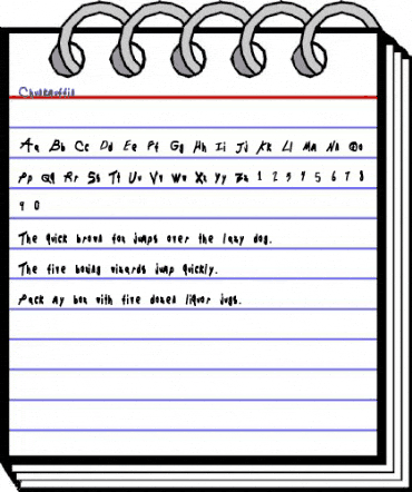 Chunkmuffin Regular animated font preview Chunkmuffin Regular animated font preview