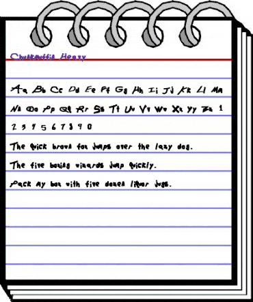 Chunkmuffin Heavy animated font preview Chunkmuffin Heavy animated font preview