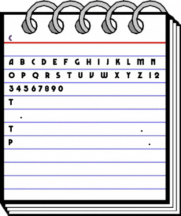 Churchill Regular animated font preview Churchill Regular animated font preview