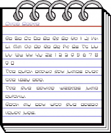 Cilica Spore animated font preview Cilica Spore animated font preview