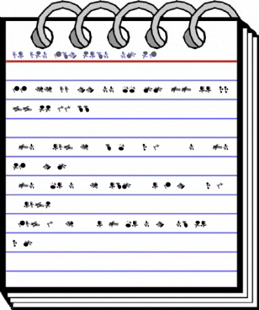 Circle and Line Regular animated font preview Circle and Line Regular animated font preview