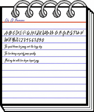 City Of Panonama Regular animated font preview City Of Panonama Regular animated font preview