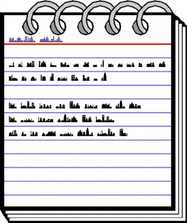 Cityscape Regular animated font preview Cityscape Regular animated font preview