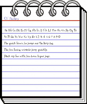 CK Fantasy Regular animated font preview CK Fantasy Regular animated font preview