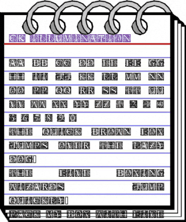 CK Illumination Regular animated font preview CK Illumination Regular animated font preview