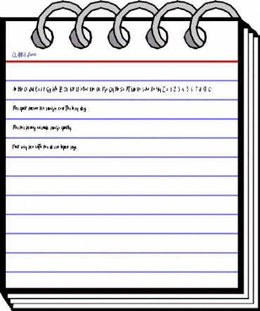 CLARRA Demo Normal animated font preview CLARRA Demo Normal animated font preview