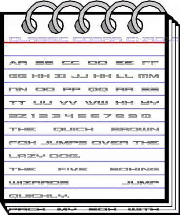 Classic Cobra Chrome Regular animated font preview